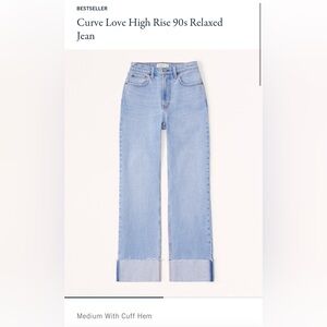 Abercrombie & Fitch Curve Love Jeans